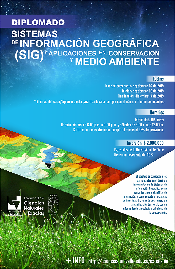 Afiche DIPLOMADO SIG