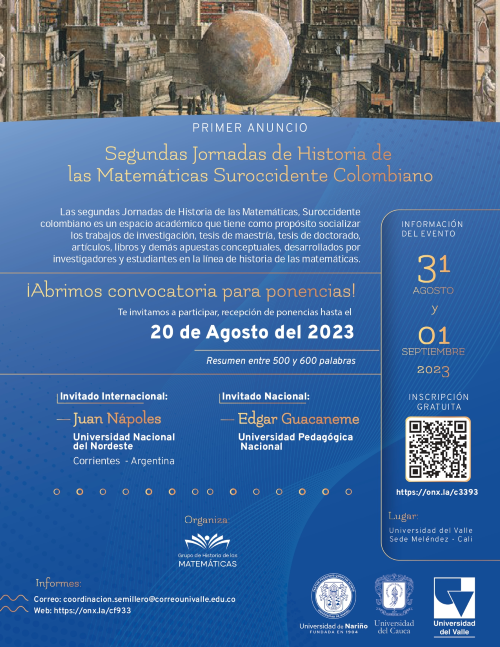 afiche jornadaHistoria500