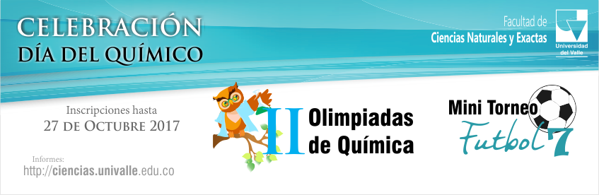 Olimpiada de Química II Banner 848 x 275