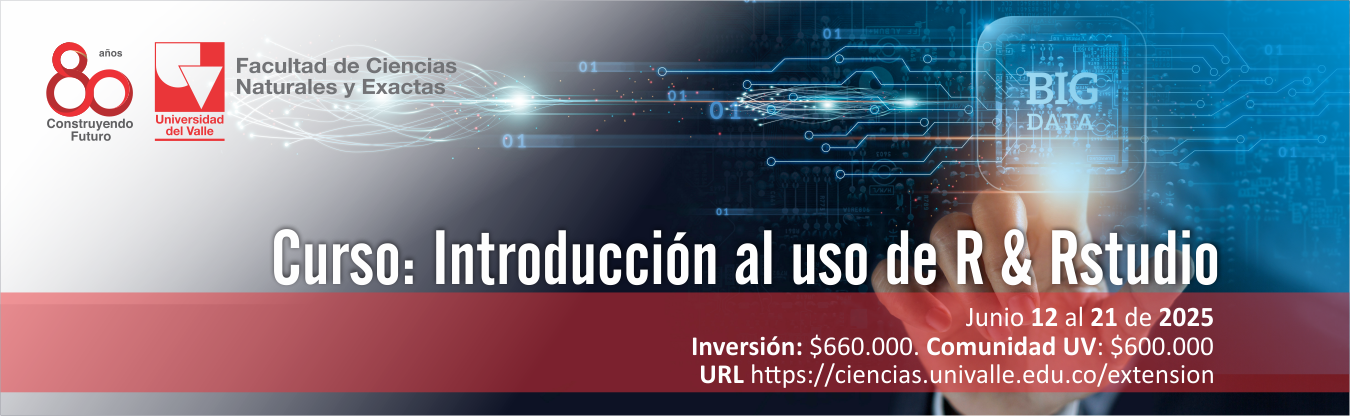 Curso Introducción al uso de R & RStudio